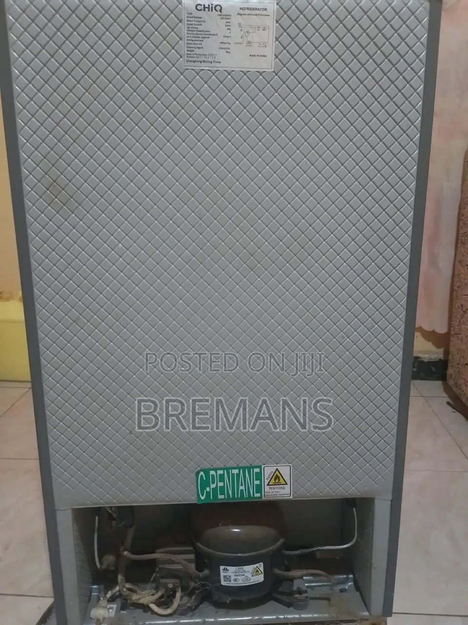 CHiQ85L Single Door Fridge Refrigerator