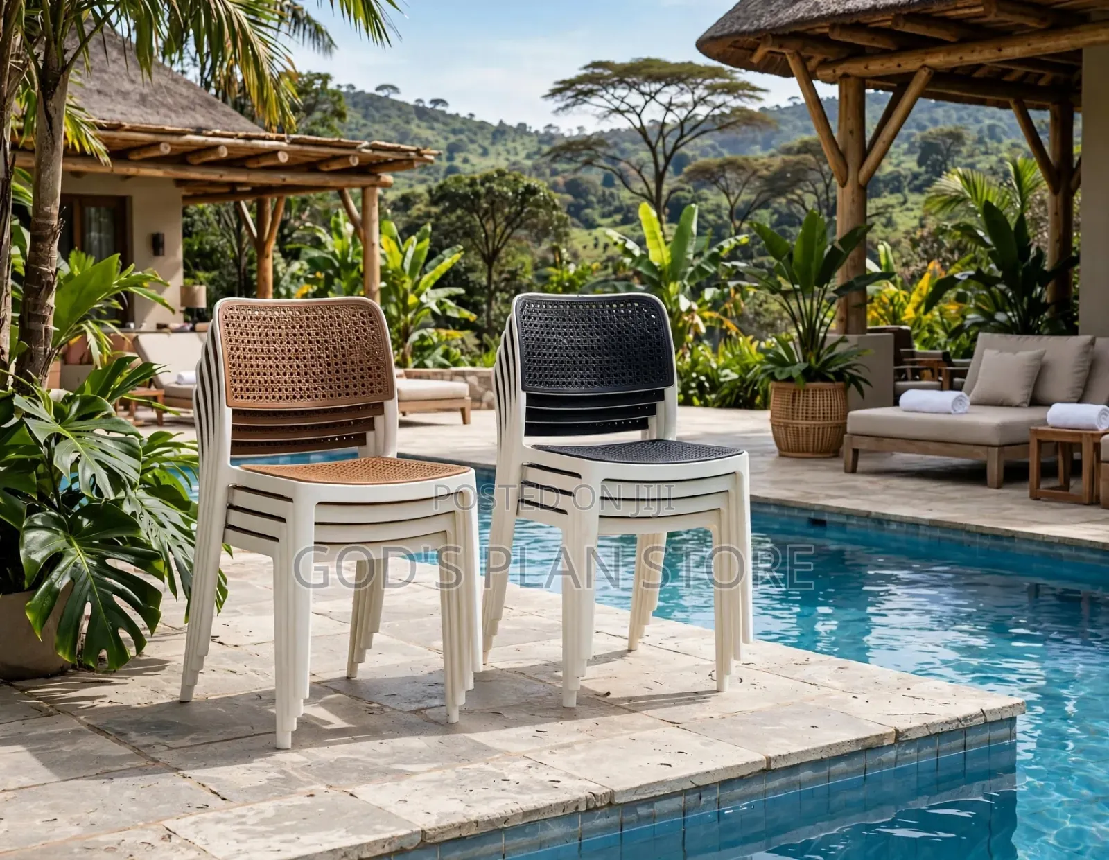 Resort Restaurant Plastic Chairs Plastic Chairs