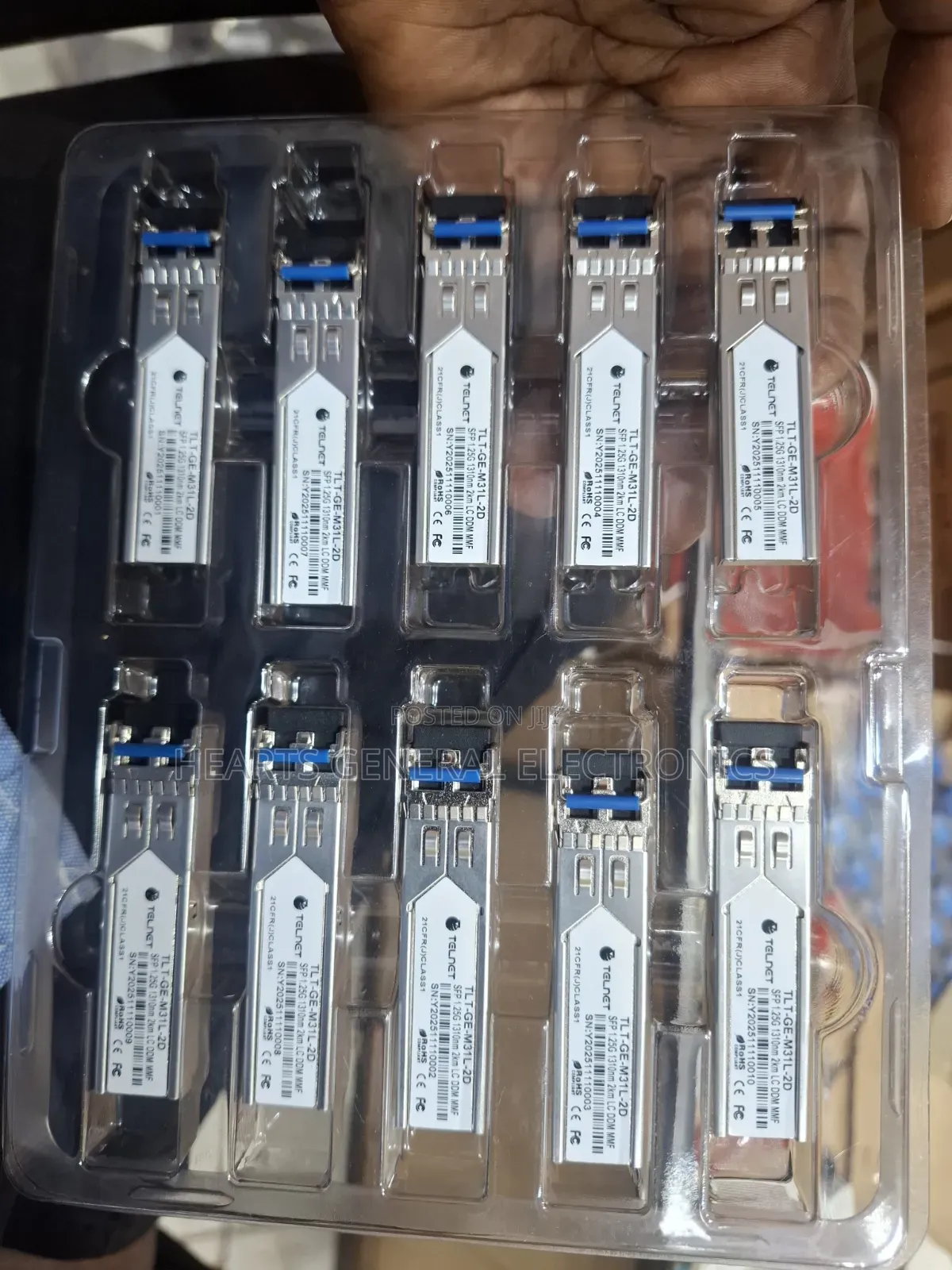 1.25g SFP Module 2km Multimode