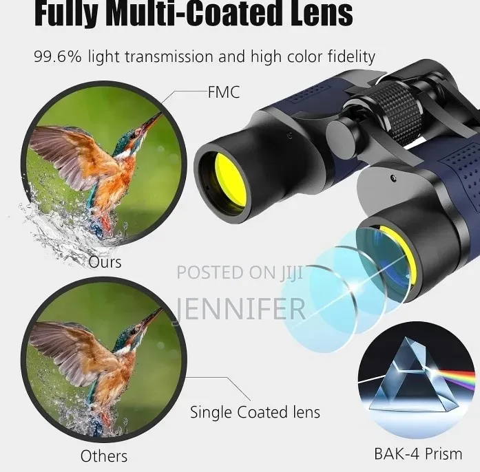 High Power 60x60 Waterproof Binoculars