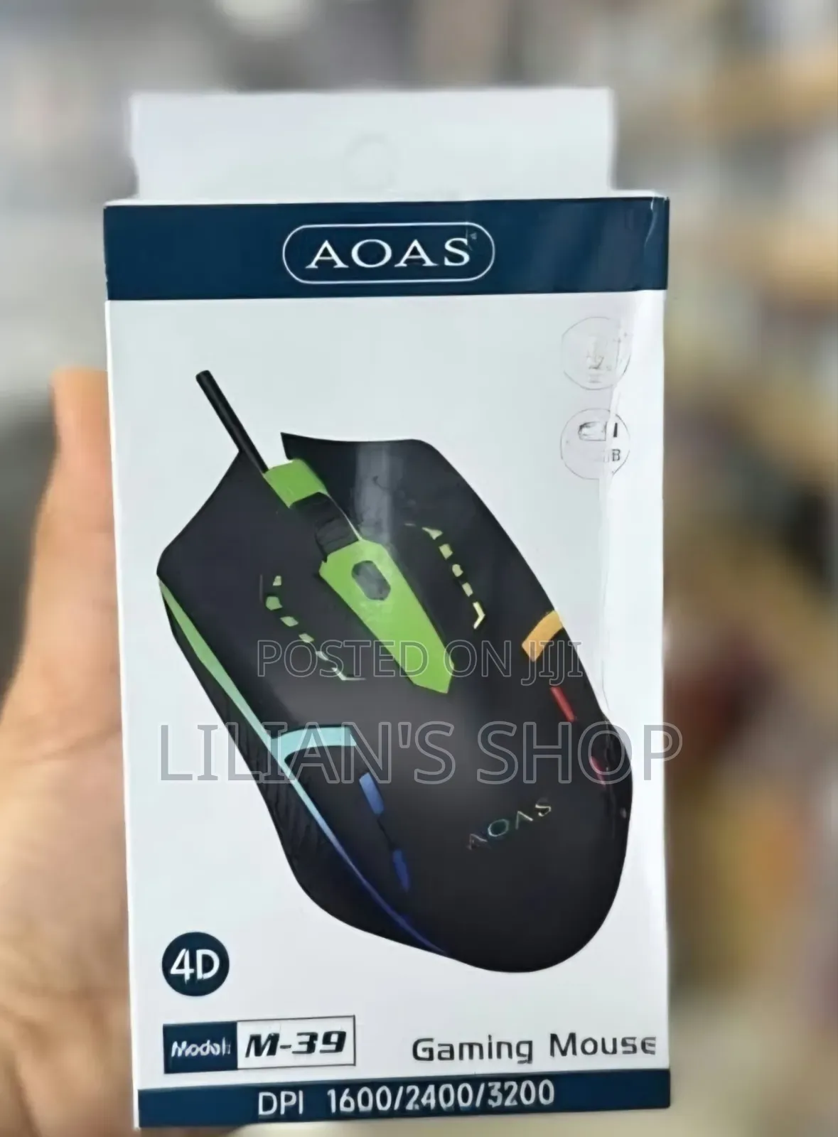 AOAS M-39 Wired Gaming Mouse