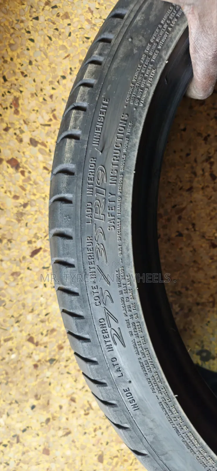 275/35r19 Michilline Used Tyres