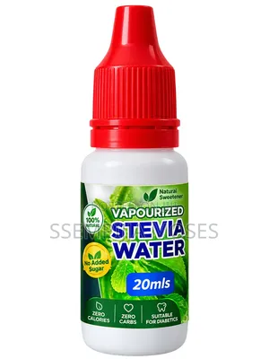 Vaporized Stevia Water