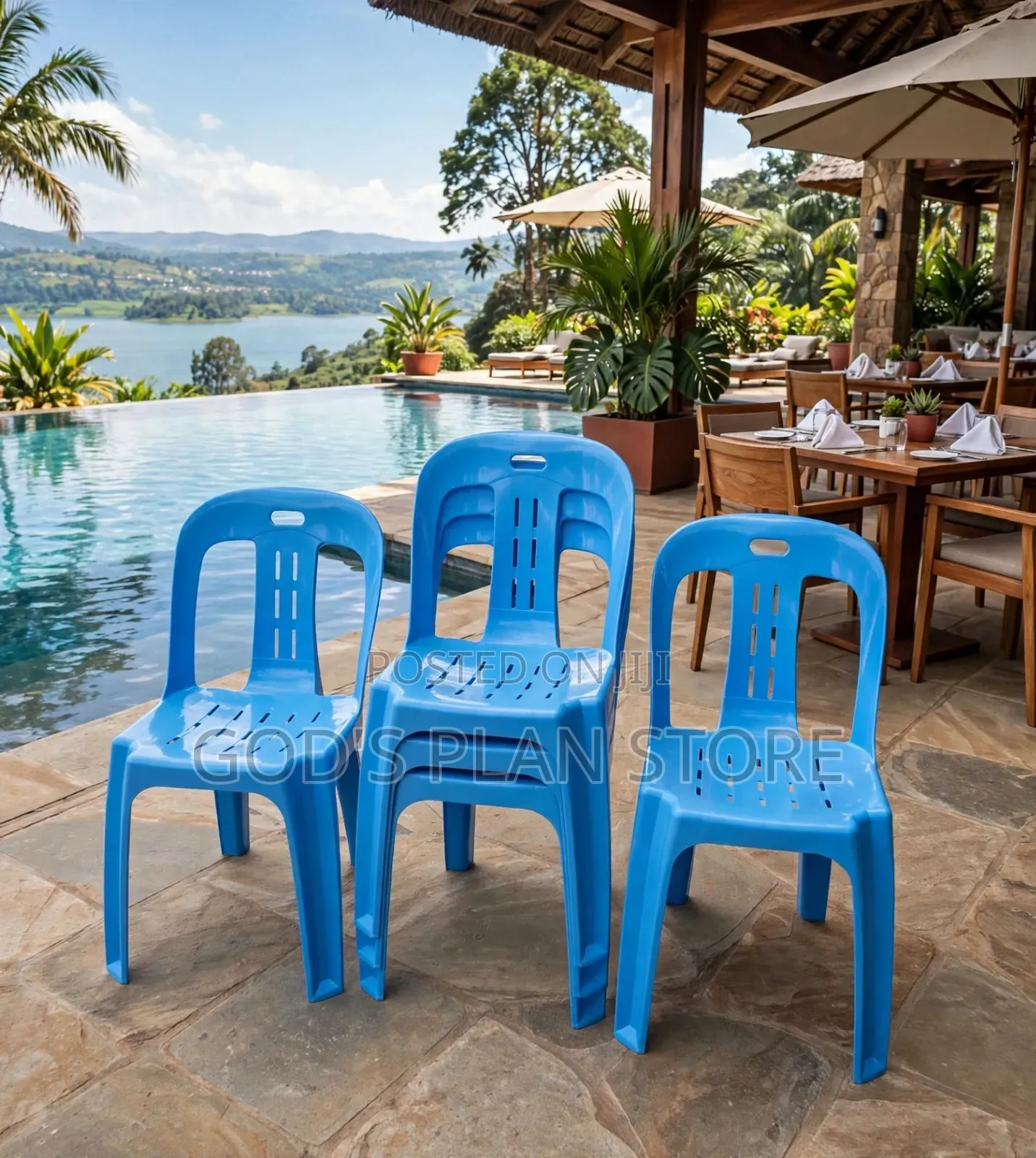 Gardens and Outdoor Bars Plastic Chairs Plastic Chairs