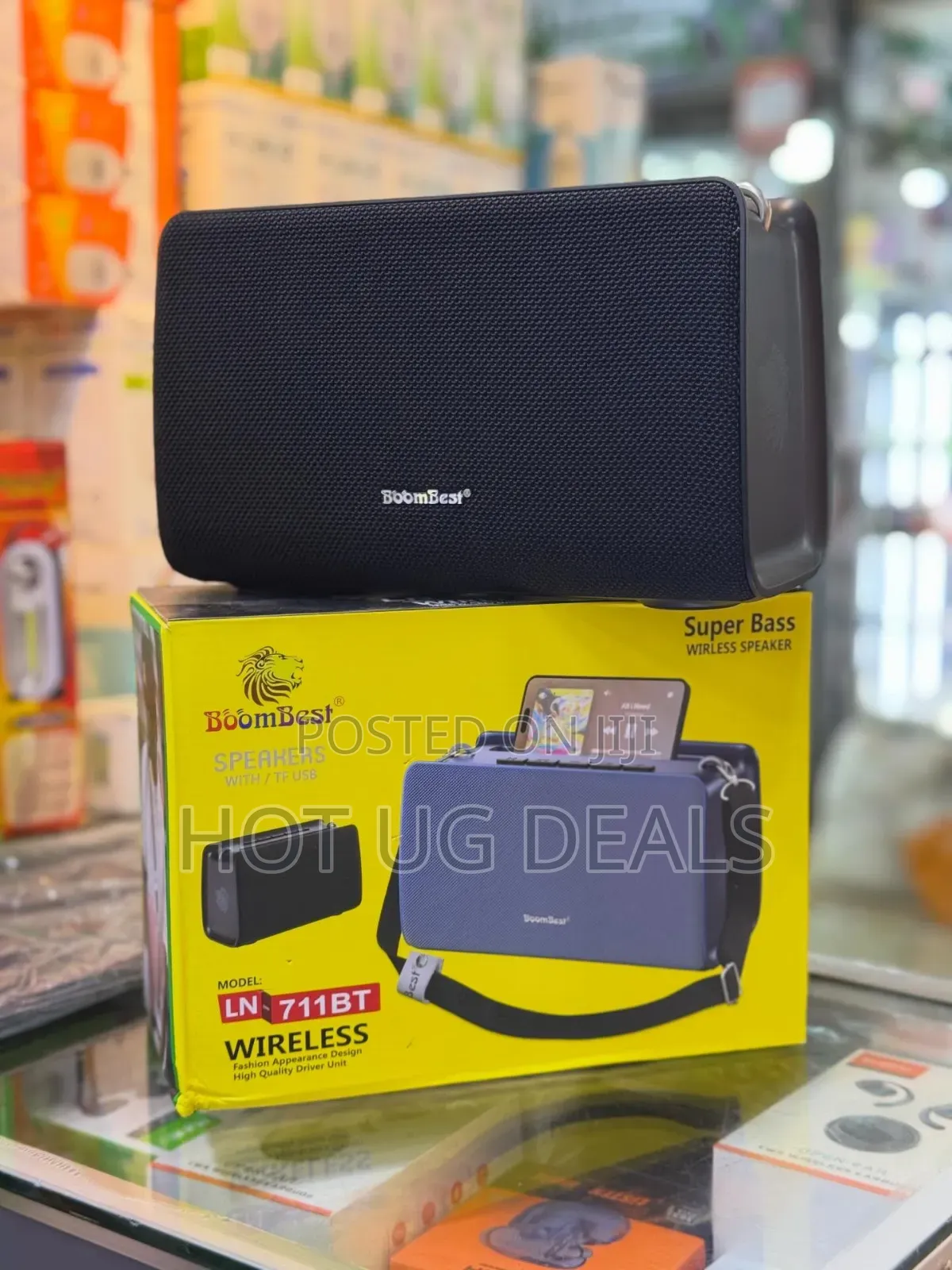 BoomBest LN-711BT Super Bass Portable Wireless Bluetooth Speaker