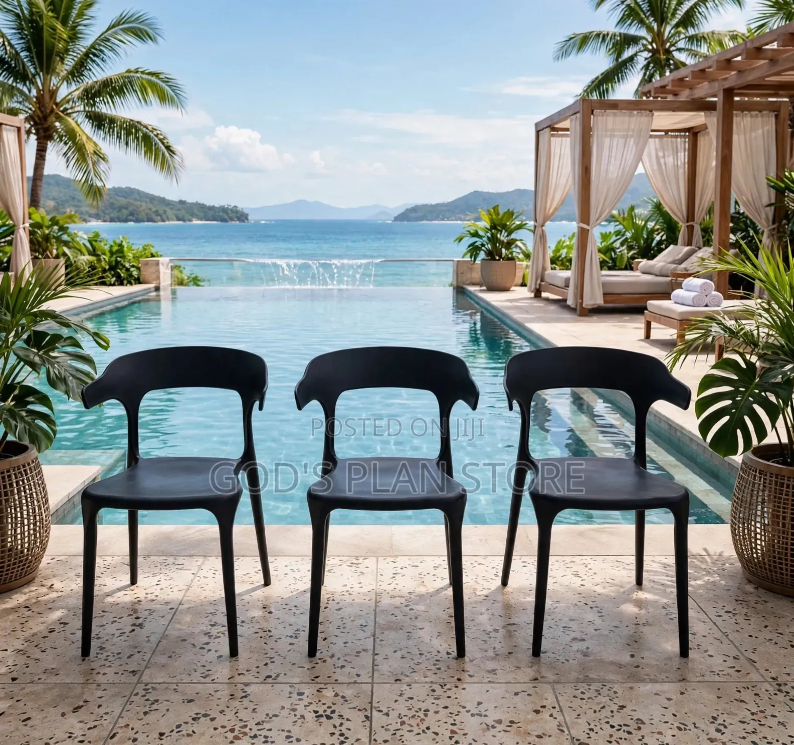 Airbnb Balconies Plastic Chairs Plastic Chairs