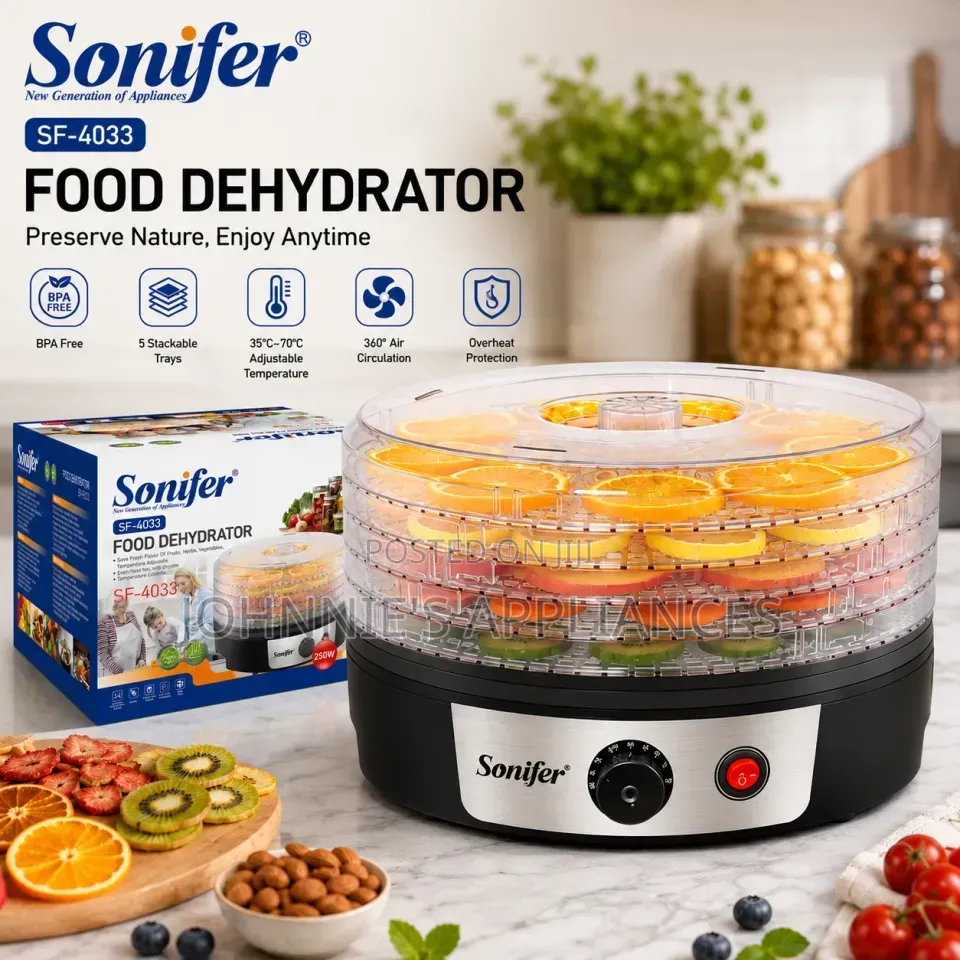 5layer Sonifer Electric Food Dehydrator