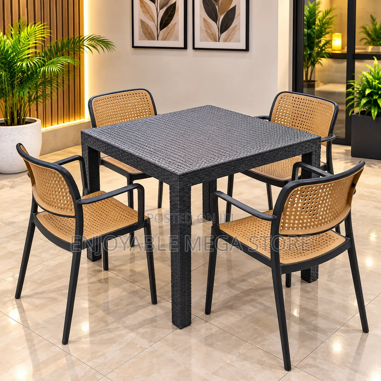 Quality Dining Plastic Table and Chairs Plastic Table and Chairs