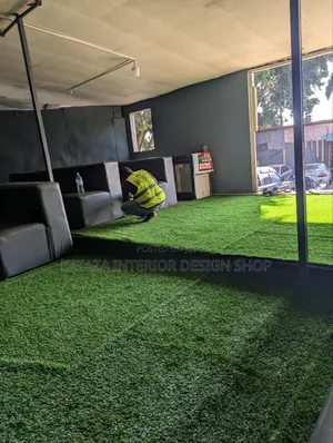 Dark Green Square Meter Grass Carpet