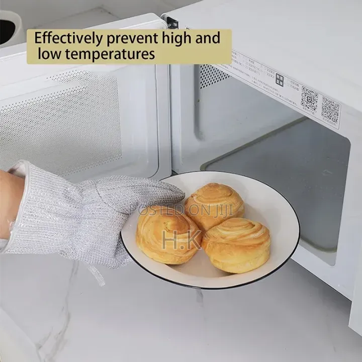 Steel Wire Dishwashing Gloves Pair