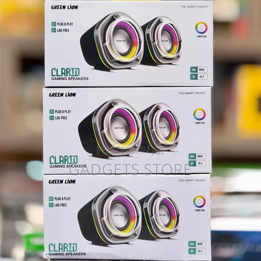 Green Lion Clario Gaming Speakers.