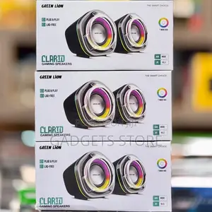 Green Lion Clario Gaming Speakers.