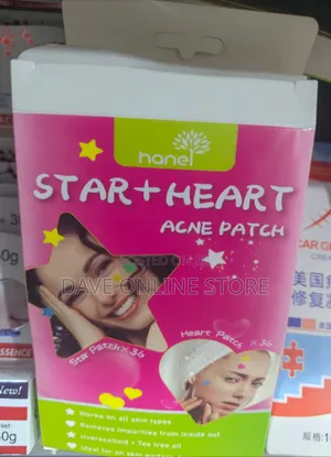 Hanel Star + Heart Acne Patches