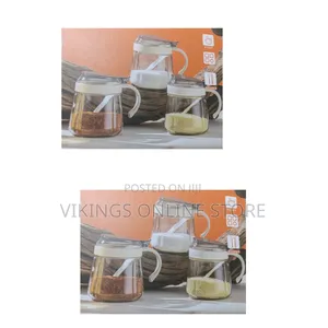 3 PCS 400mls Condiment Jars