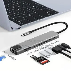 USB-C to HDTV Hub 8 in 1