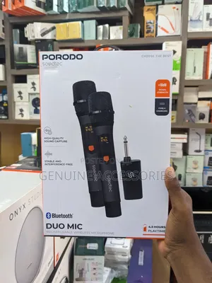 Porodo Soundtec Dual Wireless Mic Rechargeable