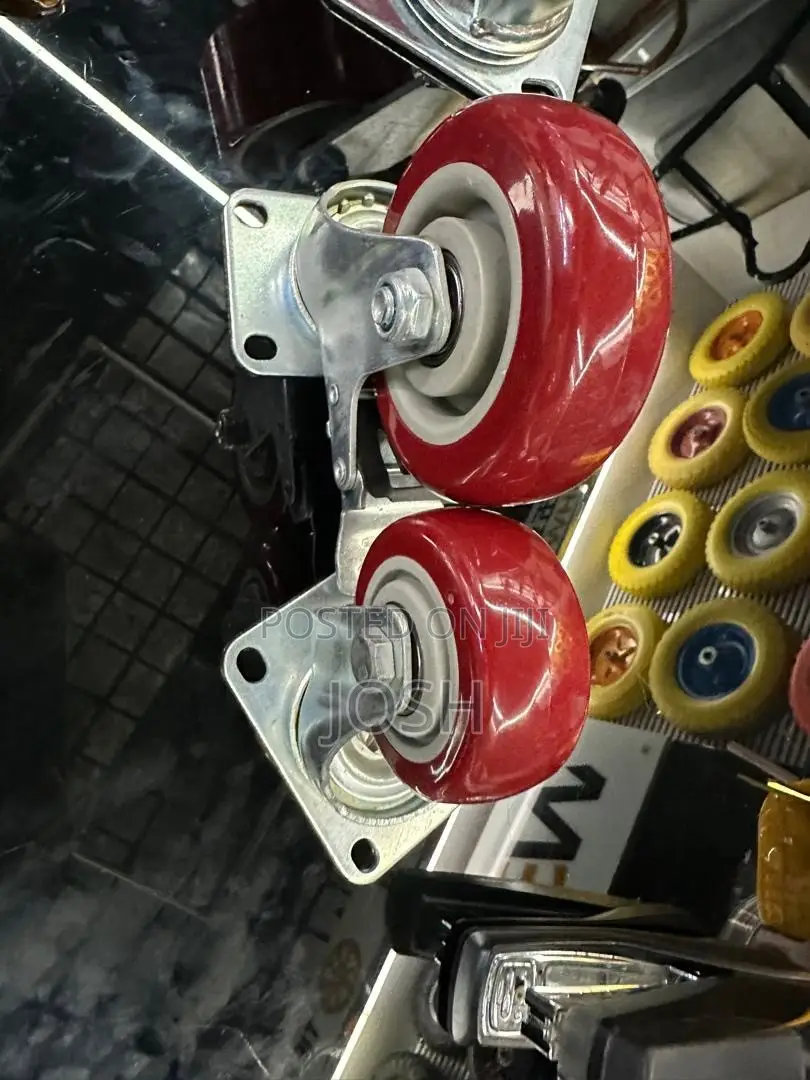 Heavy Duty Swivel Casters With Rubber