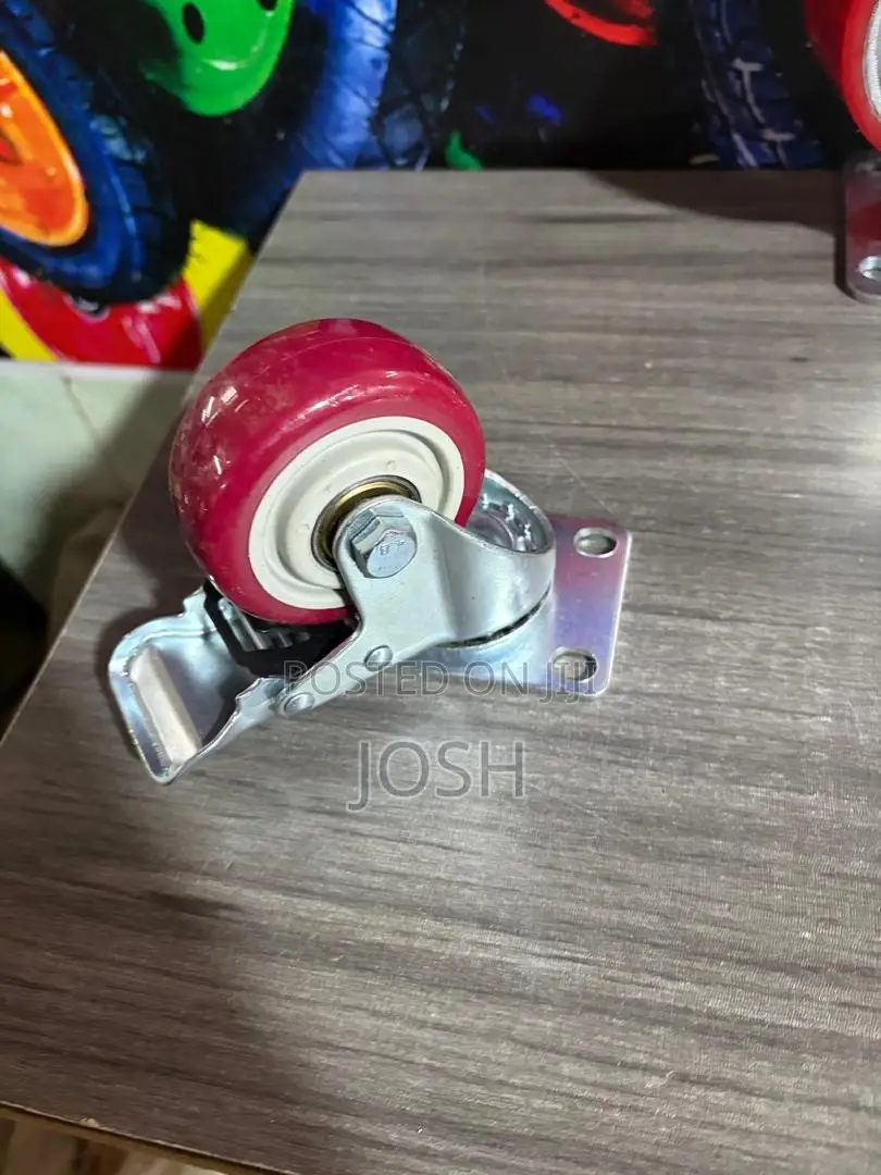 Heavy Duty Swivel Casters With Rubber
