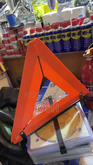Reflective Road Warning Triangle