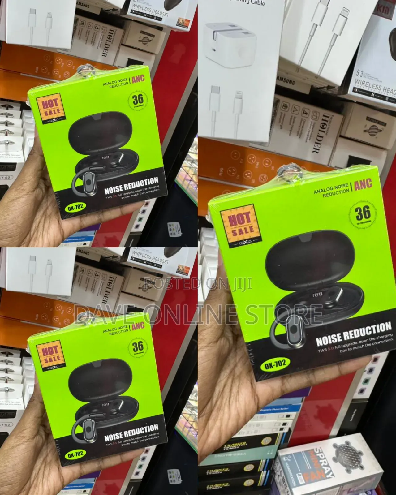 OX-702 Noise Reduction TWS Wireless Earbuds
