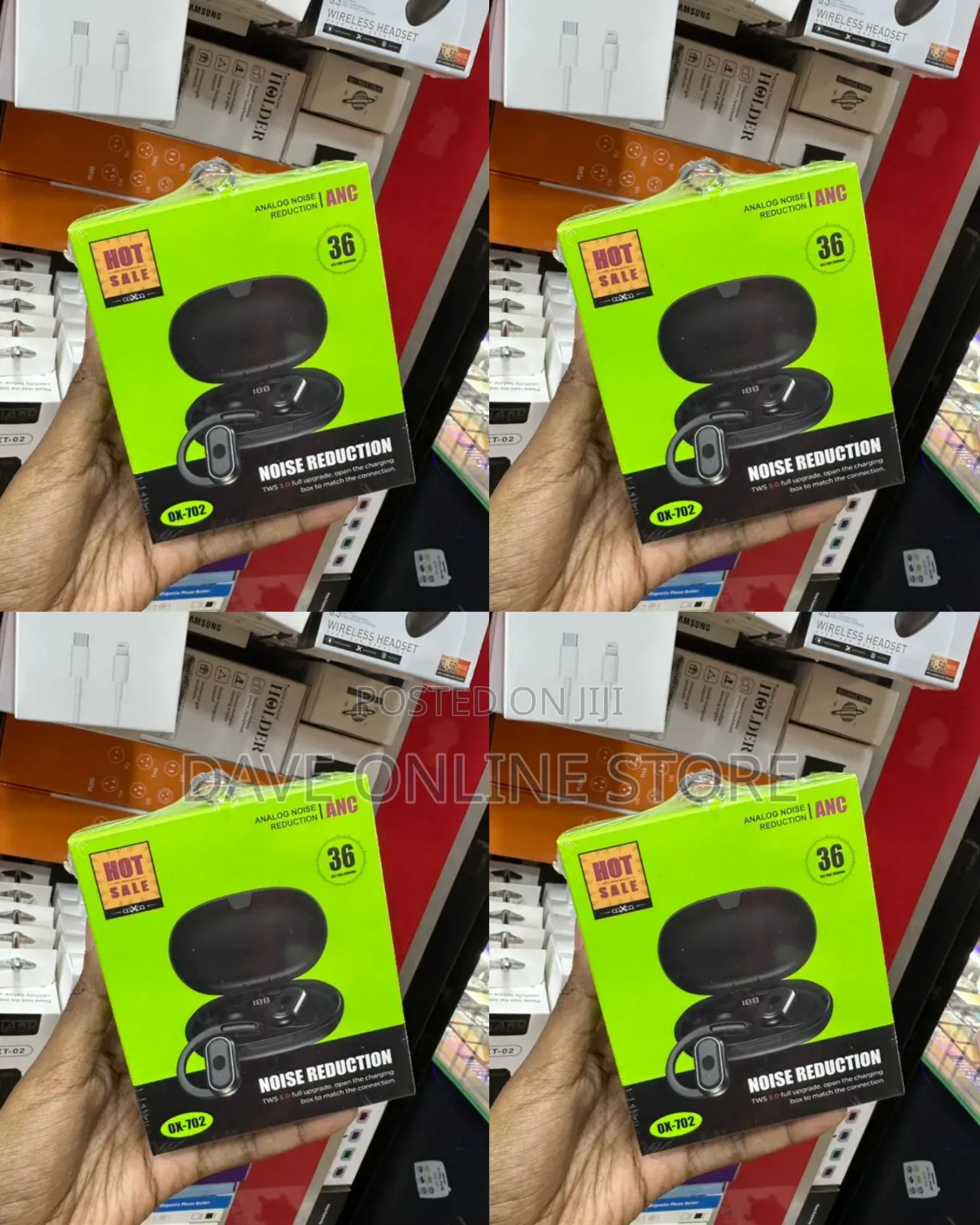 OX-702 Noise Reduction TWS Wireless Earbuds