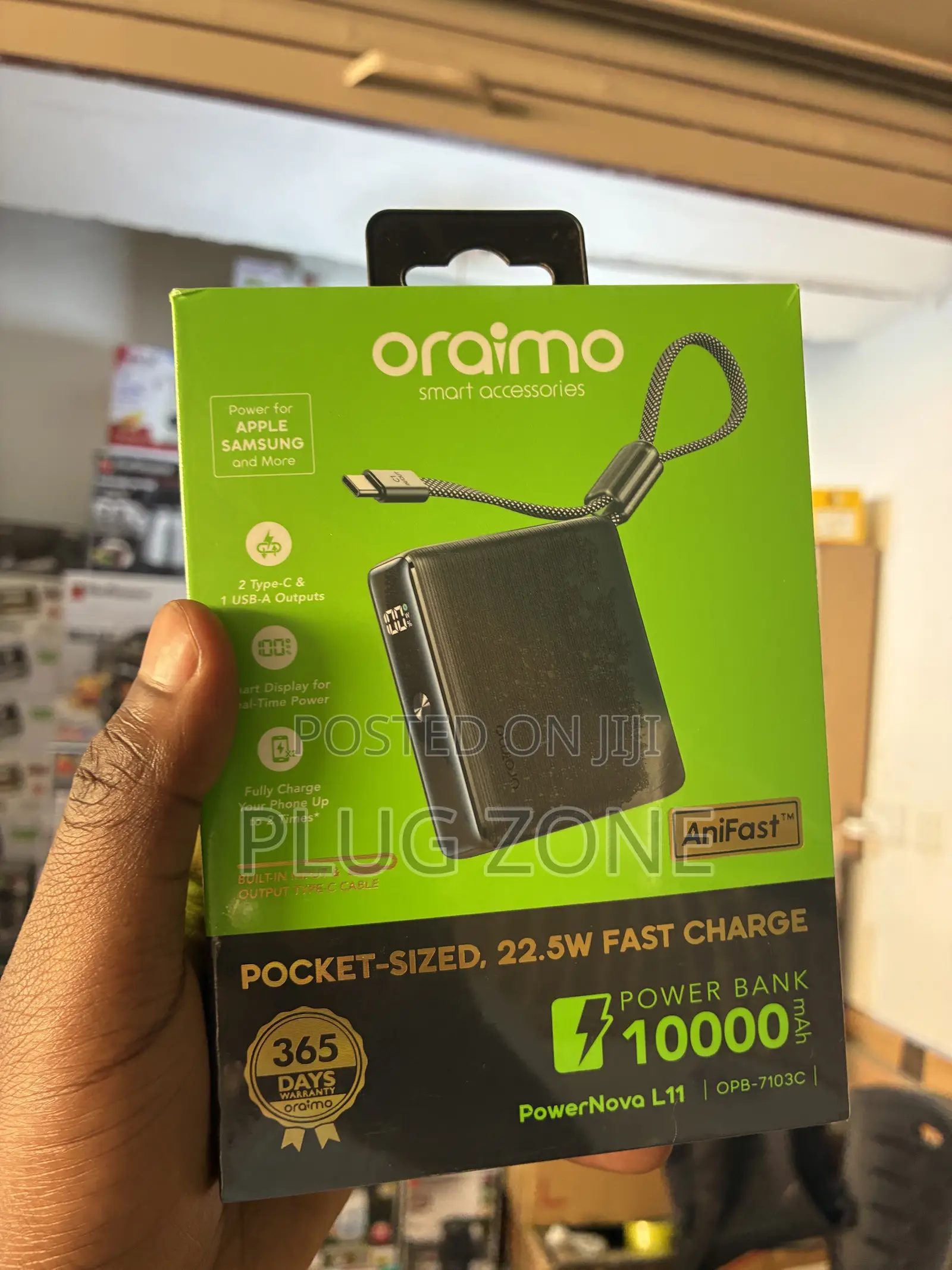 Oraimo Power Bank 10,000mAh