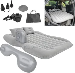 Waterproof Multipurpose Black Inflatable Bed for Car/Home/SUV/Muv-156