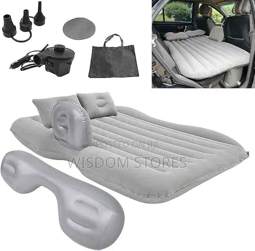 Waterproof Multipurpose Black Inflatable Bed for Car/Home/SUV/Muv-156