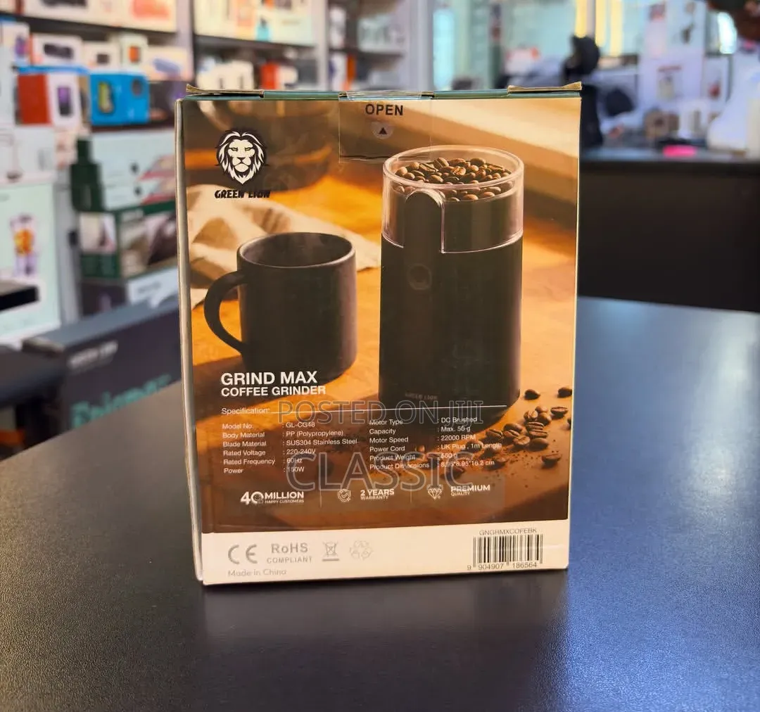 Green Lion Grind Max Coffee Grinder