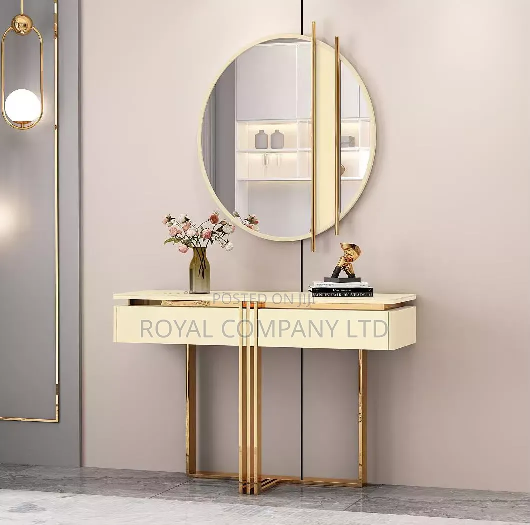Console Table With Mirror