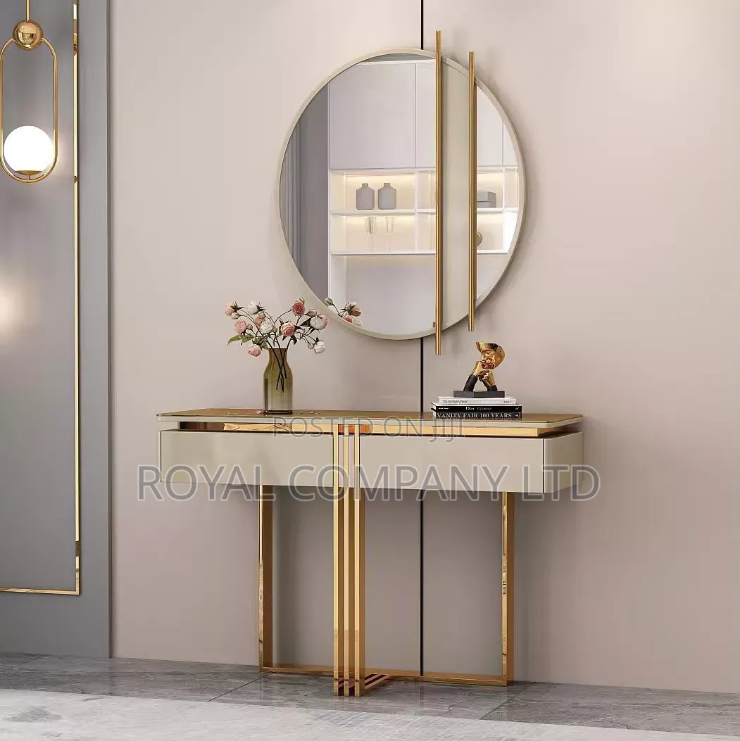 Console Table With Mirror