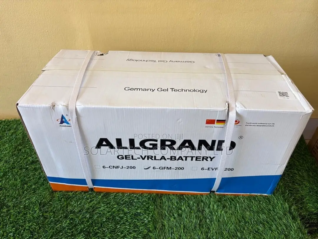 Premium 200Ah ALLGRAND Pure GEL Deep Cycle Battery – 12V Solar Storage