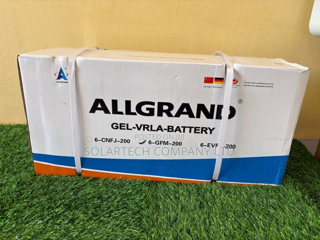 2.4kWh 200Ah 12V Pure GEL Solar Battery – ALLGRAND