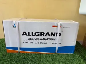ALLGRAND 12V 200Ah GEL Battery –Heavy Duty Solar Backup Solution Boxed