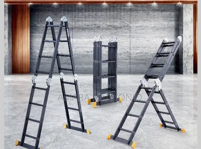 Aluminum Folded Ladders 4x6, 4x5, 4x4