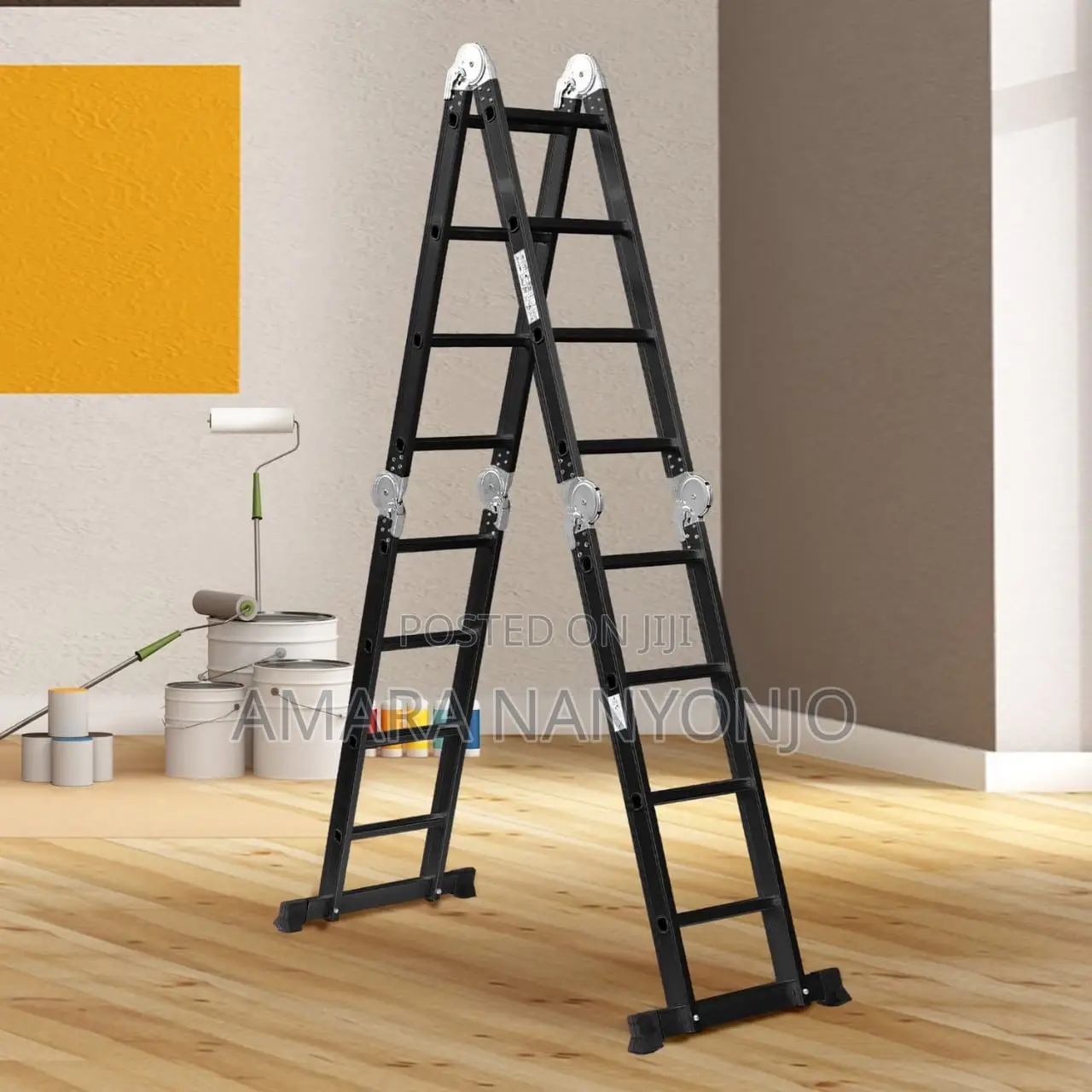 Aluminum Folded Ladders 4x6, 4x5, 4x4