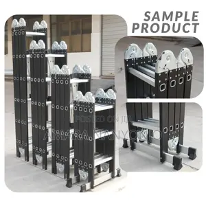 Aluminum Folded Ladders 4x6, 4x5, 4x4