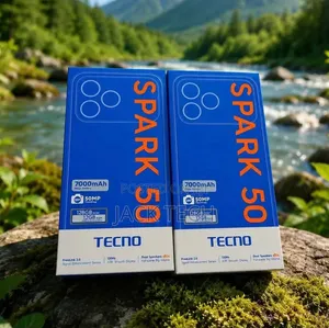 New Tecno Spark 50 128 GB Black