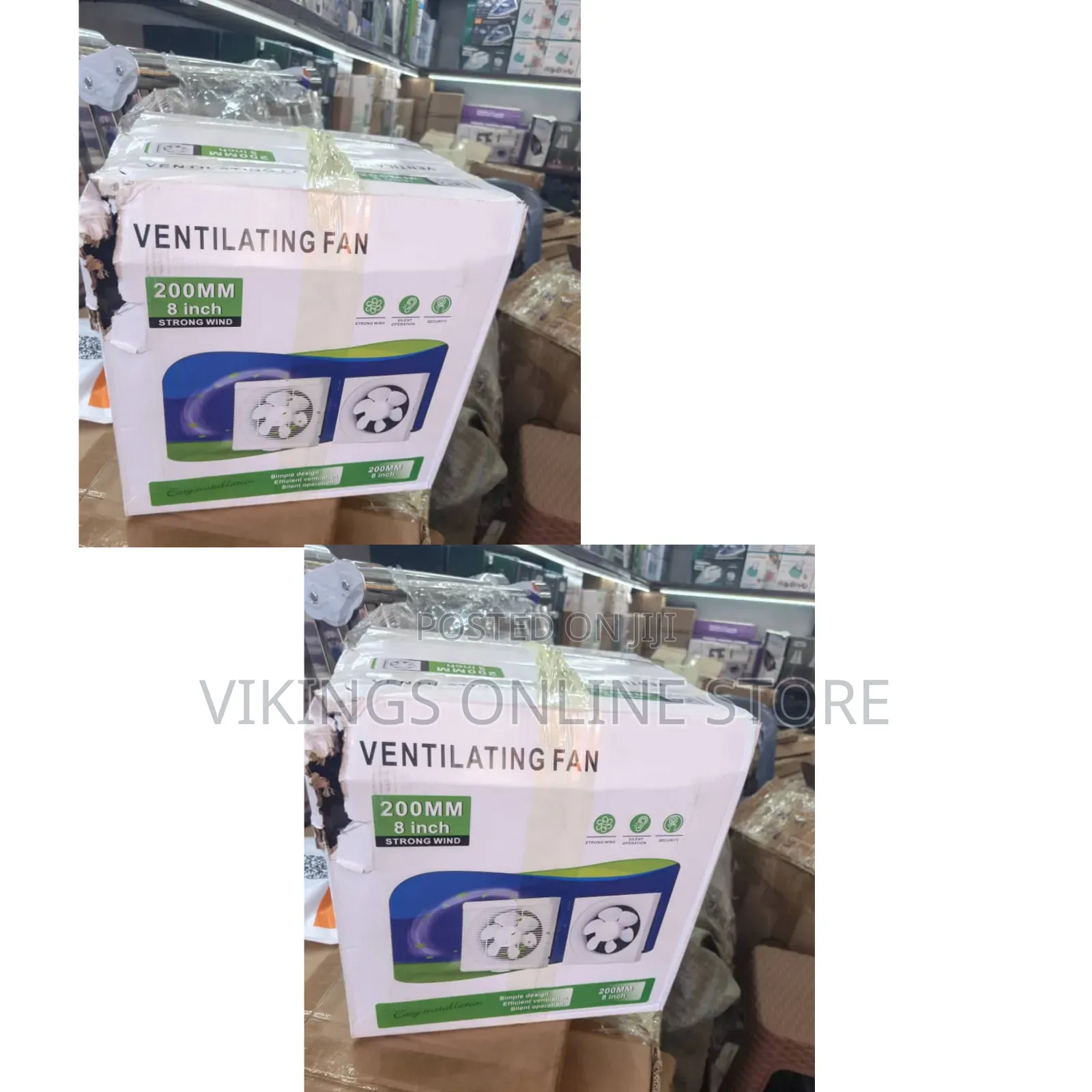 200mm (8-Inch) Ventilating and Exhaust Fan