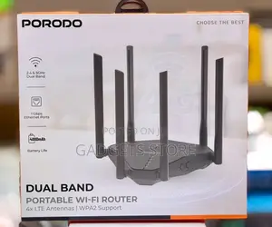 Box for the Porodo Dual Band Portable Wi-Fi Router