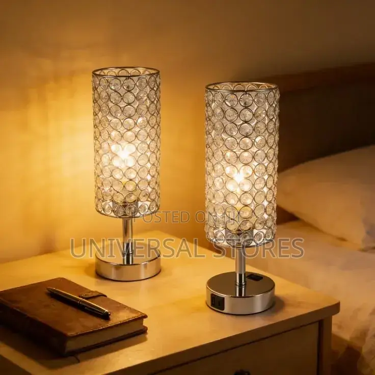 Led Crystal Table Lamp