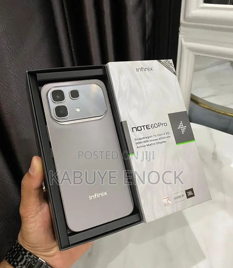 New Infinix Note 60 Pro 256 GB Gray