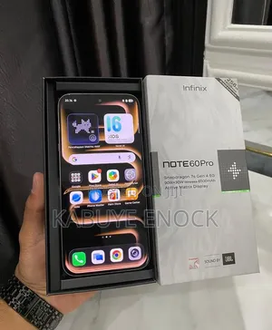 New Infinix Note 60 Pro 256 GB Gray
