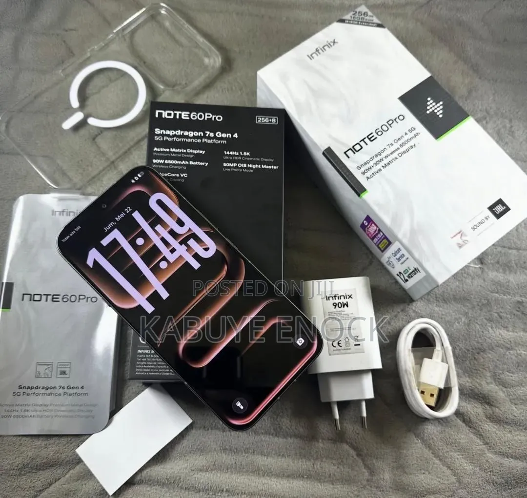 New Infinix Note 60 Pro 256 GB Orange