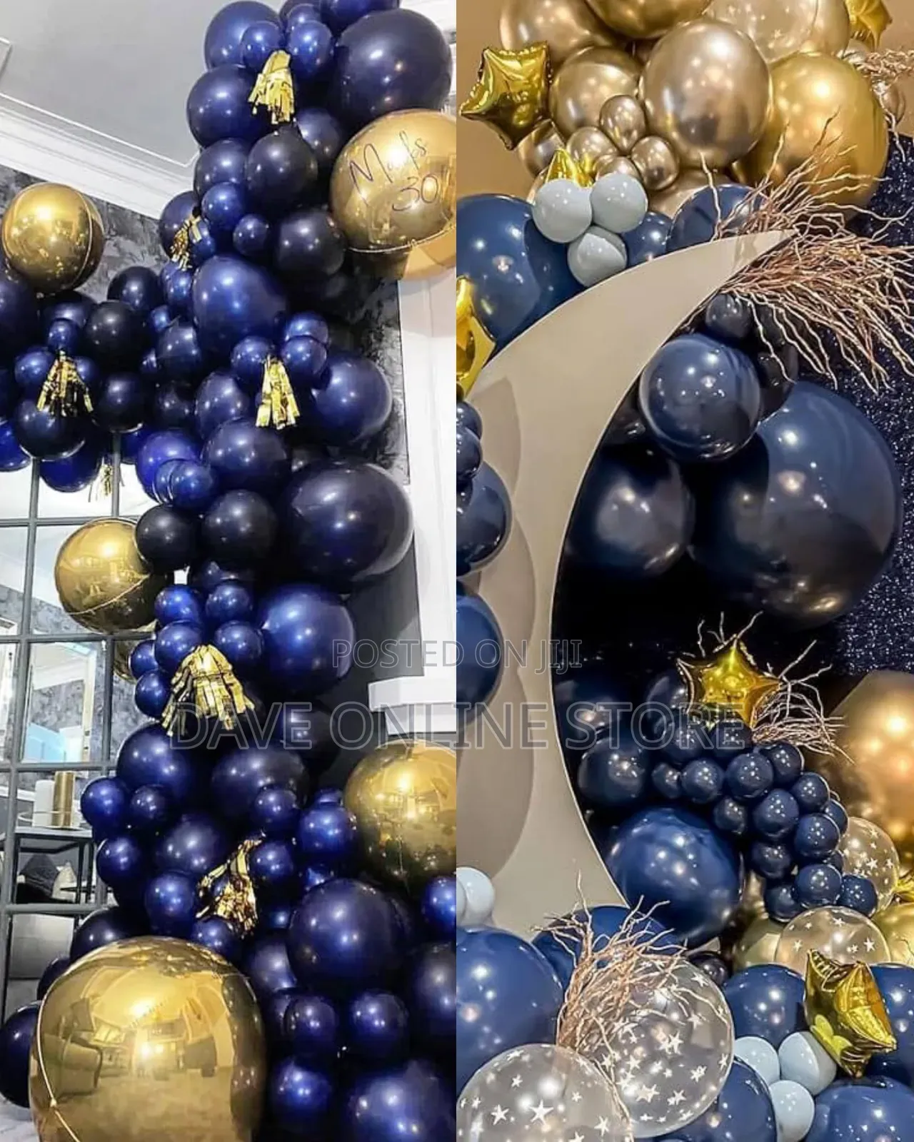 12 Inch
Navy Blue 100 Pieces Round Helium Balloons