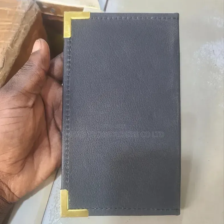 Branded Menu Bill Folder / Holder, Leather Money / Change Presenter