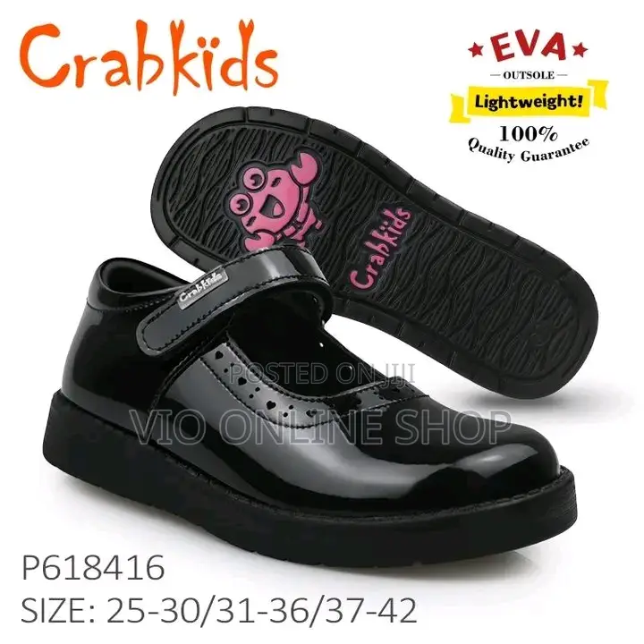 Unique and Original Crabkids Girls School Shoes