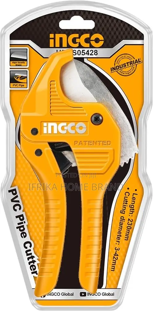 INGCO 230mm PVC Pipe Cutter (Model HPC0442)