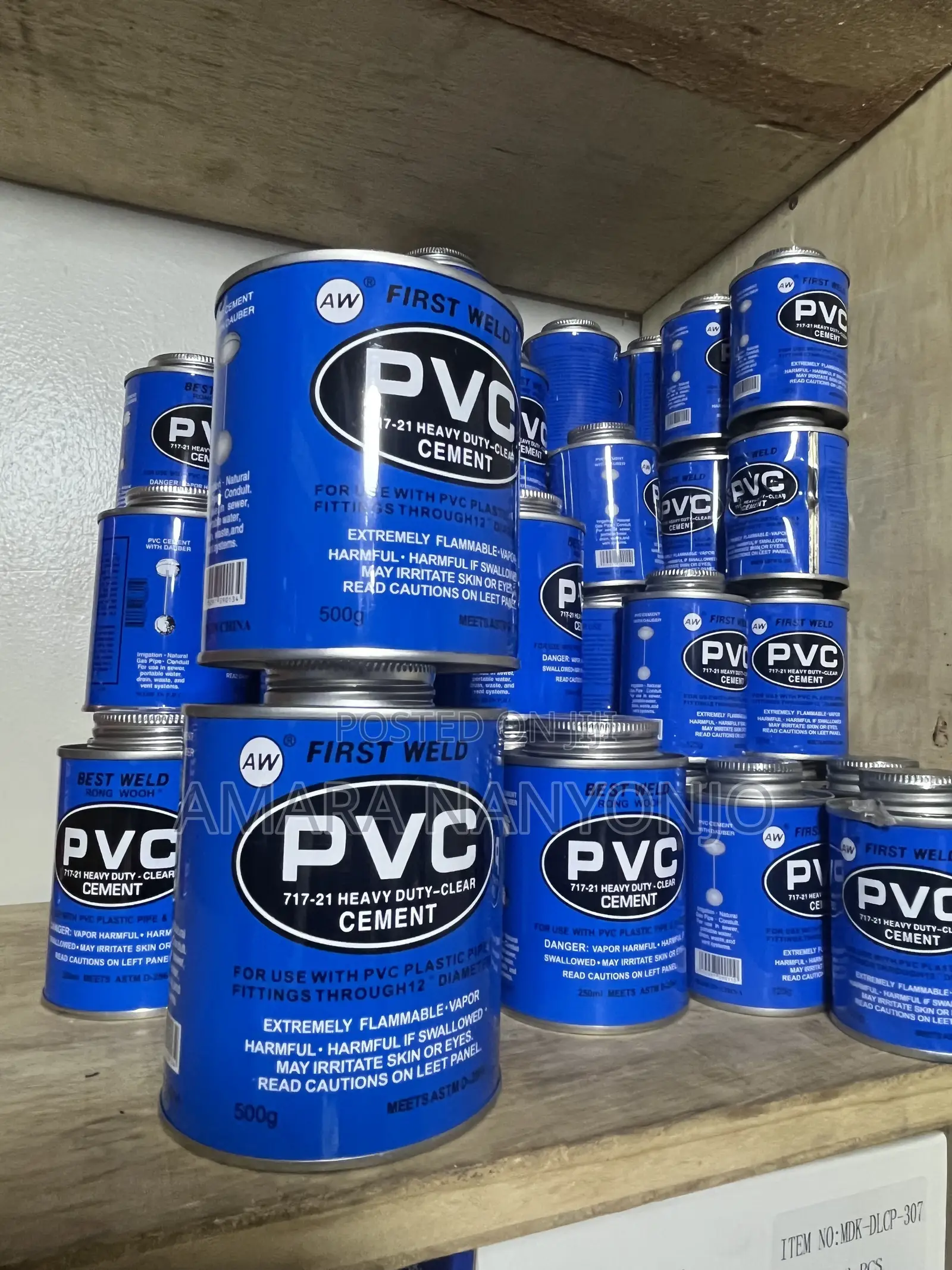 PVC Solvent Cement (Heavy Duty)