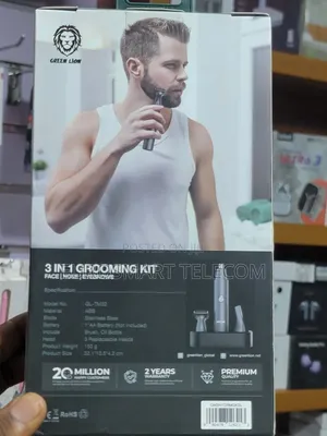 Green Lion 3 in 1 Grooming Kit
